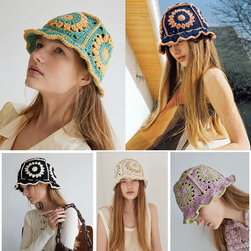Rosebud Womens Bucket Hat Crochet Pattern - Make It Crochet