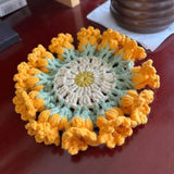 Blingcute | Flower Coaster | Hand Crochet Coasters - Blingcute